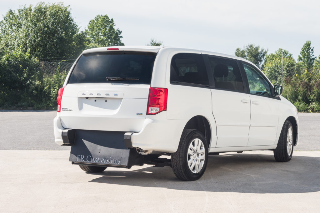Dodge Caravan Rear entry wheelchair accessible mini van