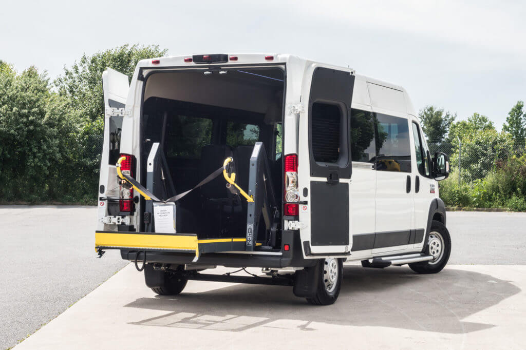 ProMaster Multi-Passenger Conversion Upfit Rear Entry Ramp