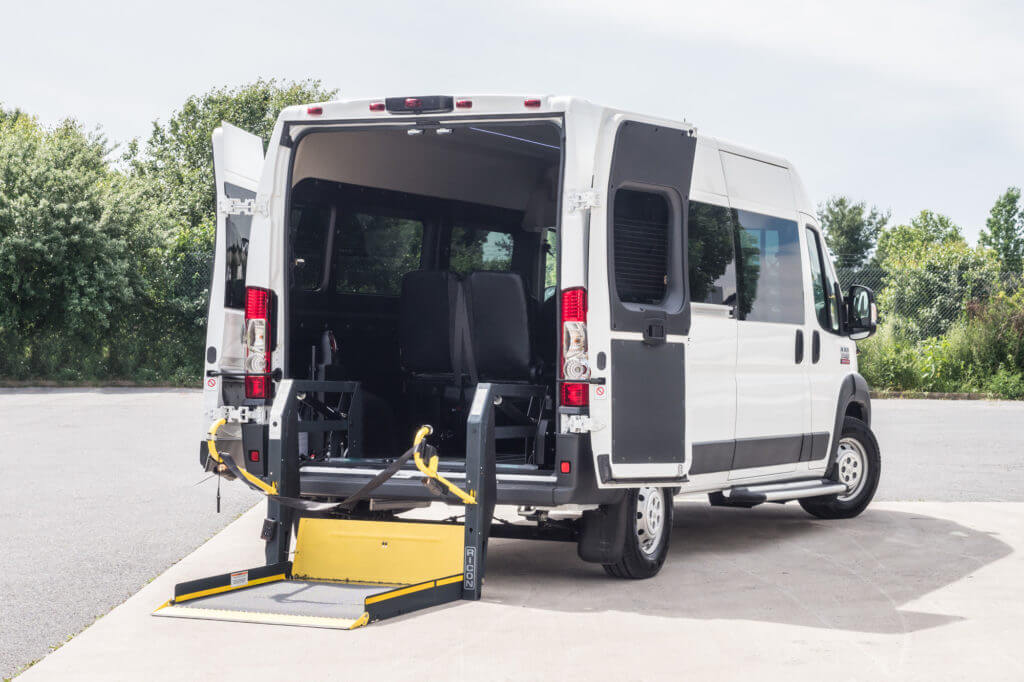 ProMaster Multi-Passenger Conversion Upfit Rear Entry Lift