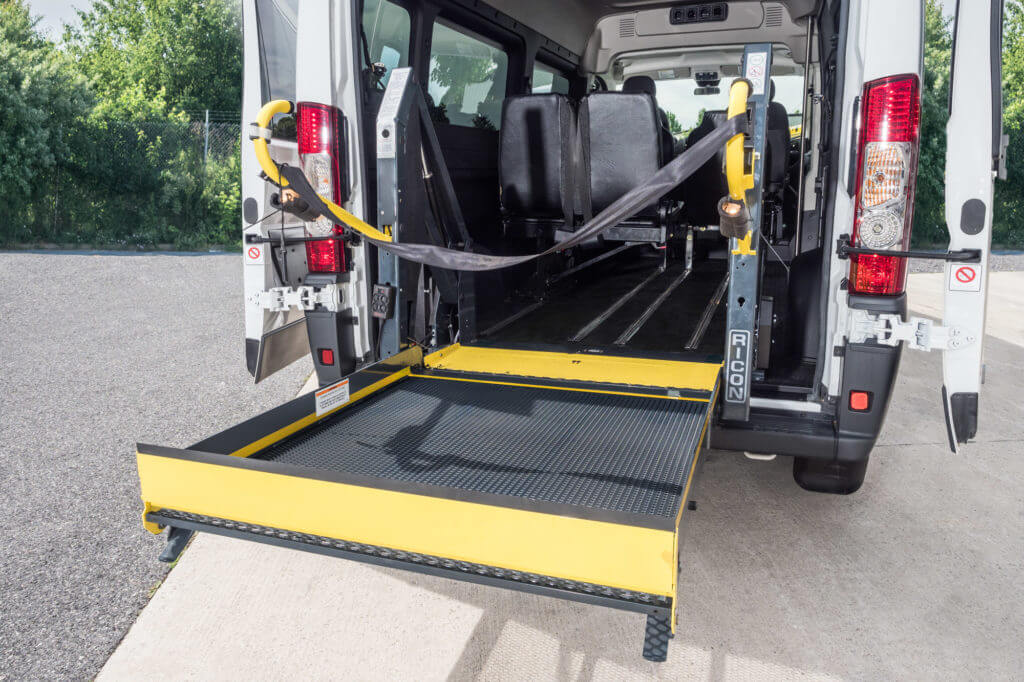 ProMaster Multi-Passenger Conversion Upfit Rear Entry Lift