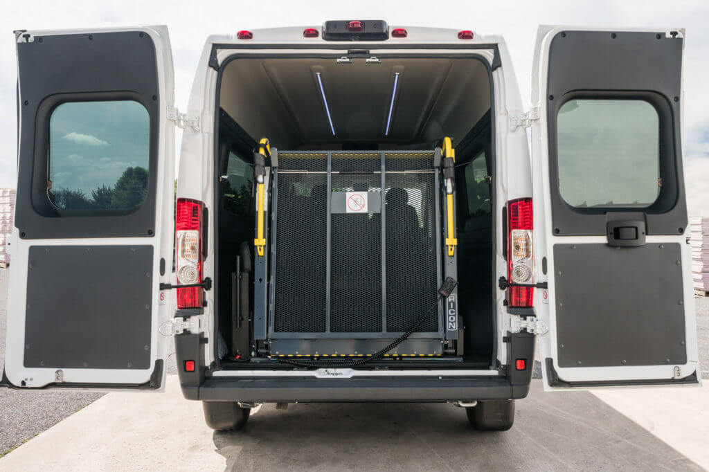 ProMaster Multi-Passenger Conversion Upfit Rear Entry Lift