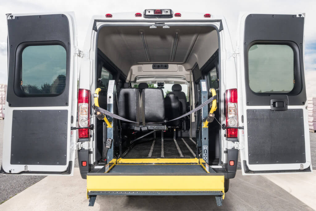 ProMaster Multi-Passenger Mobility Conversion Upfit Rear Entry Lift