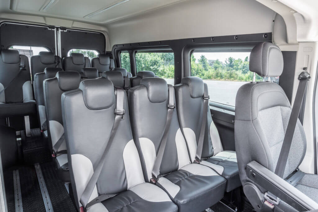 RAM ProMaster multi passenger van conversion